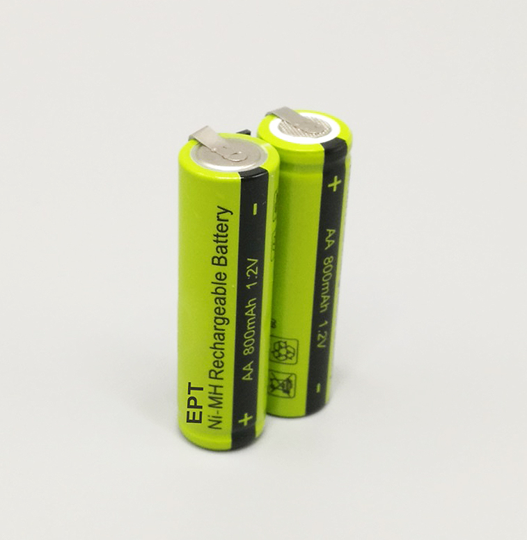 2.4V 800mAh AA電動剃須刀鎳氫電池 2.4V 800mAh AA電動剃須刀鎳氫電池