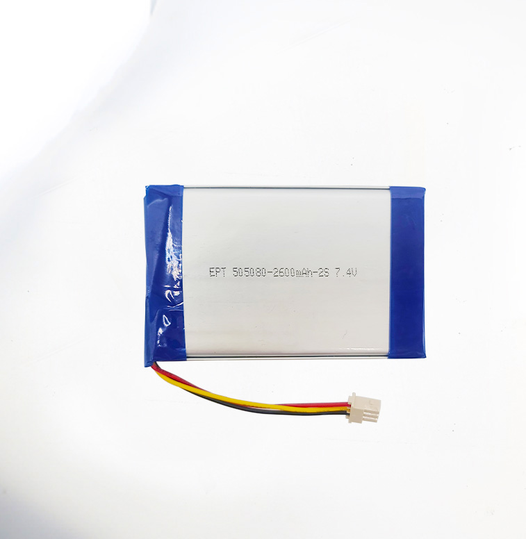 7.4V 505080 2600mAh 手電筒聚合物鋰電池 7.4V 505080 2600mAh 手電筒聚合物鋰電池
